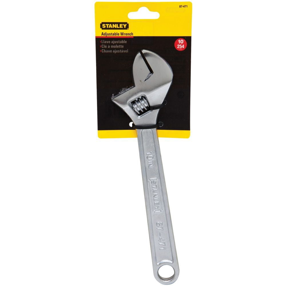 Stanley 1 2/11'' Forged Chrome Vanadium Steel Proto Adjustable Wrench With Lightweight Handle