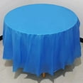 thumbnail image 1 of YEJIMAN Clearance 1 Pack Of Circular Tablecloths 84 Inches Available In Nine Colors With Polyester Round Table Covers Stain and Wrinkle Washable Fabric Tablecloths, 1 of 4