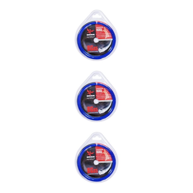 sweethay Cuerda de raqueta de práctica de bádminton, 0,7mm de diámetro, reparación de volante a prueba de golpes, accesorios de equipo de Type4 NO4