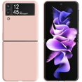 thumbnail image 2 of Case for Samsung Galaxy Z Flip 3 5G 2021, Slim Fit Matte PC Cover Phone Case for Galaxy Z Flip3 - Pink, 2 of 14