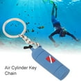 thumbnail image 1 of Key Ring, Bag Decoration Key Chain Lightweight Keychain Gift Diving Theme  for Diving Lover for Purse Blue, 1 of 7