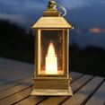 thumbnail image 4 of Lámpara de ambiente LED Ornamento de escritorio Mini cuadrado sin humo sin llama para acampar, 4 of 7