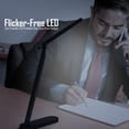 thumbnail image 3 of Desk Lamp LED For Office Table Lamp For Dorm Room Essentials, Modern, Bedrooms, Office Desk, College Dorm Room Touch Sensor - Black, 3 of 8