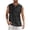 Black, variant on Mens Medieval Pirate Sleeveless Shirts Renaissance Lace Up Cotton Linen Tank Top with Pocket Gothic Viking Pirate Beach Tunic Big and Tall Size S-5XL White