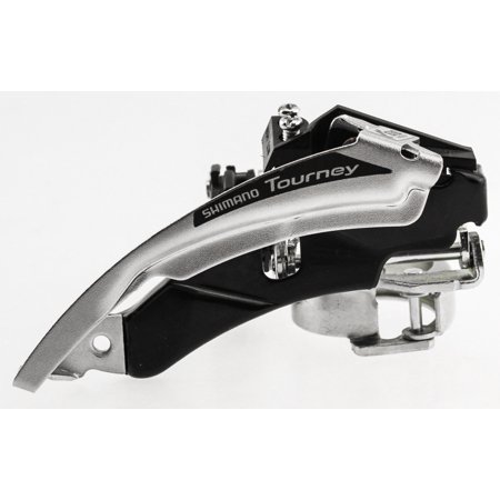 - SHIMANO TOURNEY FD-TX51 34.9mm Front Derailleur Dual Pull Low Clamp Steel NEW