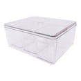 thumbnail image 3 of Caja Organizadora Mainstays de Plástico con Compartimientos Rectangular con Tapa Transparente, 3 of 4