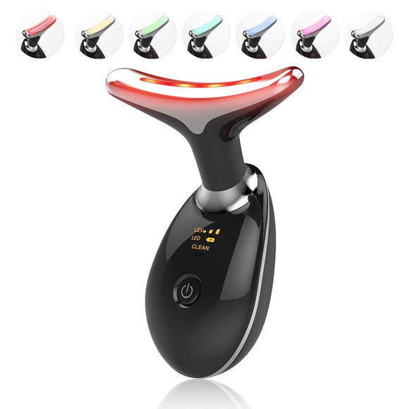 Masajeador facial ELISHINE Light 7 Color Portable Skin Care