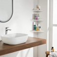 thumbnail image 4 of 3 Pieces Wall Mounted Floating Corner Shelf Tier Storage Shelves, 4 of 4