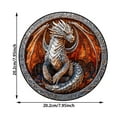 thumbnail image 3 of Luna Owl 3D Wooden Puzzle Art Set Challenging Brain Teaser for Home and, 3 of 6