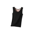 thumbnail image 2 of Guardurnaity Ropa térmica gruesa de cuello para mujer, ropa térmica ajustada para estudiantes y niñas, camisa cálida de estilo informal, chaleco Ropa interior Negro Guardurnaity AP013584-01, 2 of 6