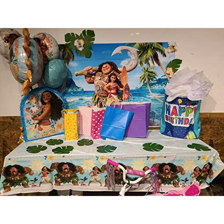 Moana Maui Backdrop Girl Birthday Party Background Cake Table