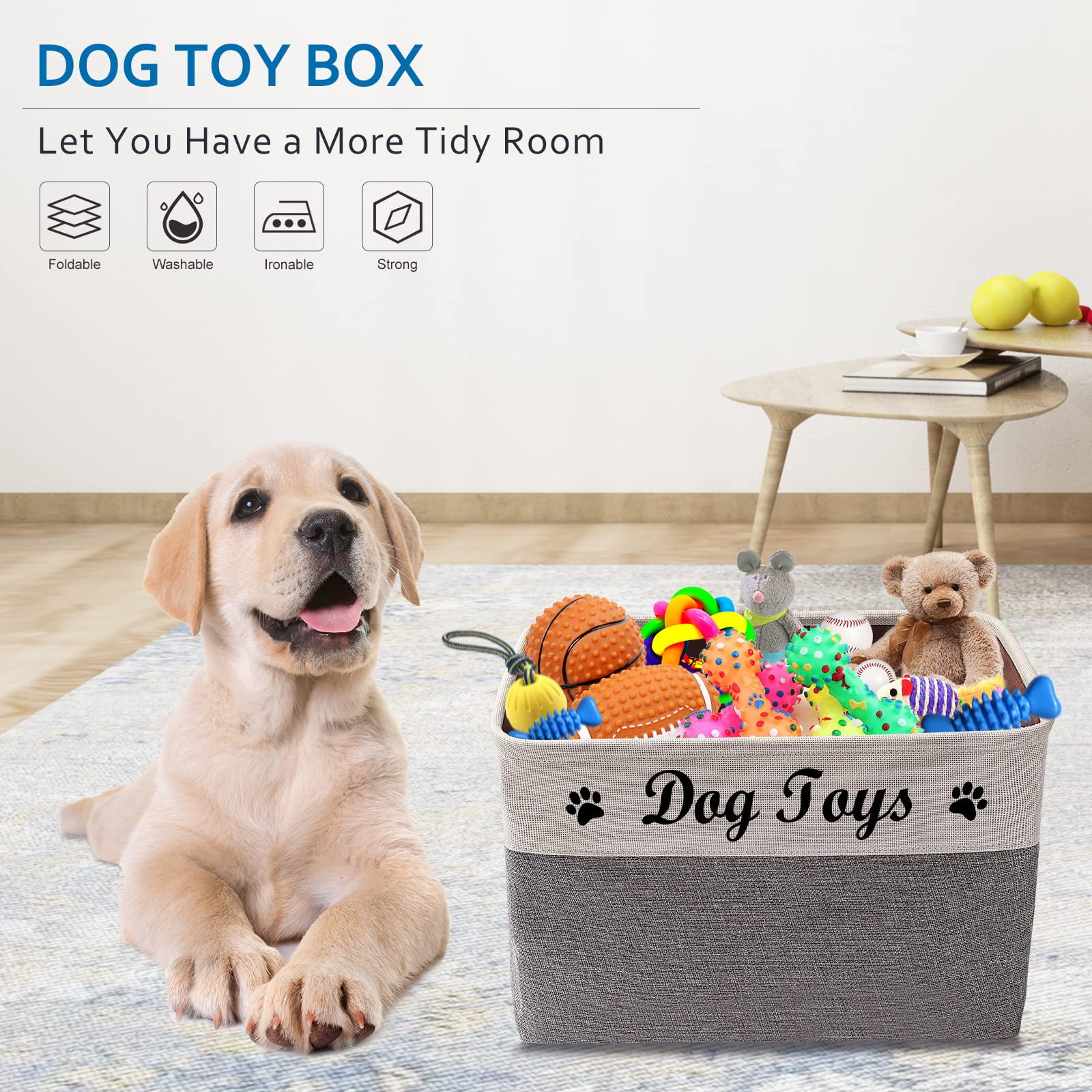 Dog toy box walmart hot sale