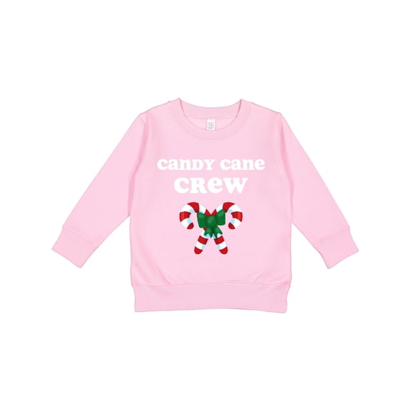 Inktastic Candy Cane Crew Toddler Sweatshirt
