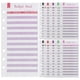 thumbnail image 1 of 36 hojas de hojas de presupuesto diario, hojas de presupuesto de seguimiento de gastos, inserciones de carpeta de presupuesto de repuesto, 1 of 4