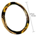 thumbnail image 4 of Crocodile 14.5 Inch Printing PVC Leather Car Wheel Covers Steering Wheel Cover Auto Accessories, 4 of 6