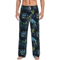 thumbnail image 2 of Lsque Cartoon Dinosaur Print Men's Pajama Pants, Lounge Pant - Comfortable Home Wear,Elastic Waistband, Stylish Design-XX-Large, 2 of 9