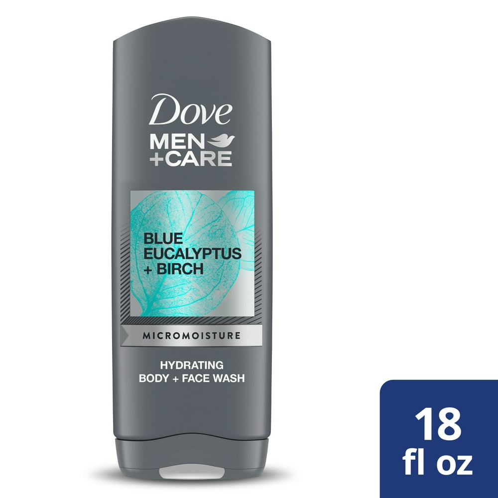 Dove Men+Care Men's Body Wash Blue Eucalyptus and Birch 18 fl. Oz