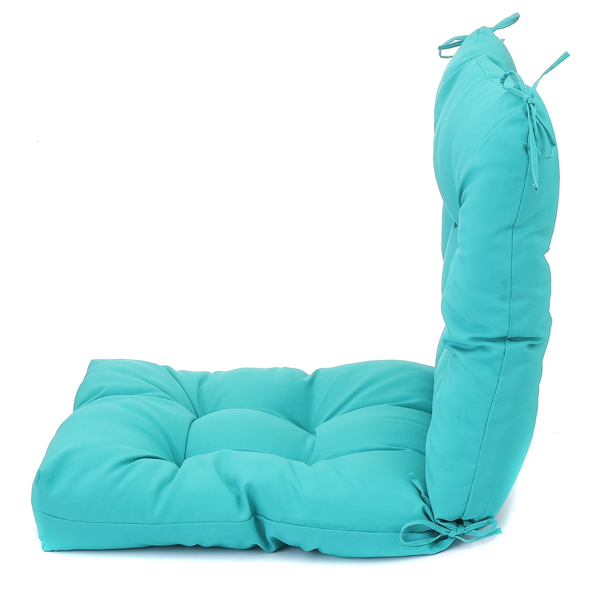 YEERSWAG Patio Chair Cushion 41 x20 x4.9 inch Waterproof High Back Deep Seat Chair Cushion with Ties Cushion for Outdoor  Furniture Dinning  Chair  Sofa