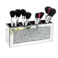 thumbnail image 4 of Soporte para brochas de maquillaje SHYFOY de 4 compartimentos con diamantes triturados, 4 of 6