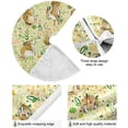 thumbnail image 2 of FMSHPON Cute Bunny Xmas Christmas Tree Skirt Stand Mat for Holiday Party Decoration Indoor Outdoor 48 inches, 2 of 6