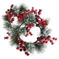 thumbnail image 1 of 2-pack Cranberry Pine Garland Cedar Garland Compatible With Christmas Decor, 1 of 5