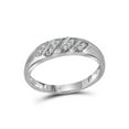 thumbnail image 3 of 10kt White Gold His Hers Marquise Diamond Solitaire Matching Wedding Set 1/4 Cttw, 3 of 3