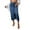 BU1, variant on Ladies Ripped Skirts plus Size Womens Pencil Skirt Light Skirt Midi Sequin Maternity Pencil Skirts Stretch Women's Slit Denim Blue XXL
