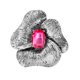 thumbnail image 4 of Broche para mujer Strade Fareast Limited prendedor de solapa moderno Rojo, 4 of 8