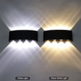 thumbnail image 1 of Lámpara de pared de aluminio LED impermeable para pasillo, pasillo, patio, hotel, ingeniería, interior y exterior, 1 of 5