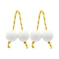 thumbnail image 1 of Yuarrent 2x bola rítmica instrumento de percusión de mano para niños bodas fiestas música enseñanza Shaker Ball Accesorios para instrumentos musicales B, 1 of 6