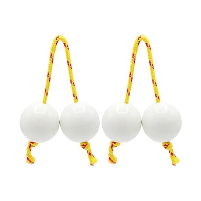 Yuarrent 2x bola rítmica instrumento de percusión de mano para niños bodas fiestas música enseñanza Shaker Ball Accesorios para instrumentos musicales B
