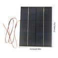 thumbnail image 3 of 6V/12V 5.2W/5W Solar Panel Glues Board Solar Panel Polycrystalline Silicon Board for Toy Car Power Charging, 3 of 8