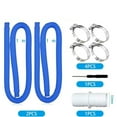 thumbnail image 2 of Darzheoy 1.25" Pool Hose for Above Ground Pools, Pool Pump Replacement Hoses, Replacement Pool Hoses with Metal Clamps, 39" Long Filter Pump Hose, 2 of 7