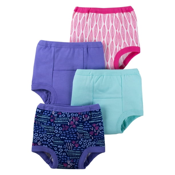 Lamaze Toddler Girl Training Pants, 4Pack