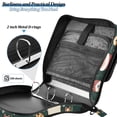 thumbnail image 4 of FORMRS Zipper Binder with Shoulder Strap 2-inch Ring 500 Sheet Capacity File Bag, Green Christmas, 4 of 5