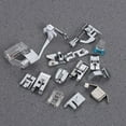 thumbnail image 5 of Presser Feet Set 15 Pcs Snap On Sewing Machine Foot for Brother Singer Janome Babylock Kenmore Low Shank Sewing Machine Use, 5 of 7