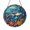 Acrylic 3.5 Inch, variant on Vivid Curious Sea Seal Suncatcher Window Hanging Display Item Art