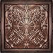 thumbnail image 3 of Astana Antique Copper Black (24x24 PVC) Ceiling Tile, 3 of 3