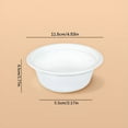 thumbnail image 4 of ACDANC 50 Paper Bowls 225ml Food Grade Disposable Bowl Food Grade,50Pc 225ml Disposable Bowl Food Grade Household Round Paper Bowl Barbecue Picnic Set Outdoor Disposable Degradable, 4 of 4