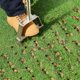 thumbnail image 5 of Aireador manual de césped LawnVigor con 3 púas huecas, 5 of 7