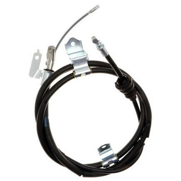 Acdelco 18P96969 Parking Brake Cable   Rear, Horizontal Barrel End 1,