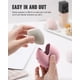 thumbnail image 2 of Makeup Sponge Holder,shatterproof Eco Friendly Silicone Beauty Make Up Blender Case For Travel,pink, 2 of 5