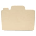 thumbnail image 1 of Camera Cutouts 9 x 12-inch, Pack of 50 Wood Door Hanger Blanks, Wooden Crafts to Paint, Wooden Cutouts for Crafts, by Woodpeckers, 1 of 6