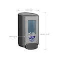 thumbnail image 5 of Purell Soap Dispenser,Wall Mount,Manual, Push Style, Graphite 5134-01, 5 of 7