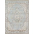 thumbnail image 1 of Momeni ISABEISA-1BLU5373 Isabella Machine Faite 100% Polyester Rectangle Tapis & 44; Bleu - 5 Pi 3 Po x 7 Pi 3 Po., 1 of 1