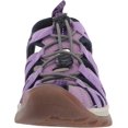 thumbnail image 2 of KEEN Women's Whisper Closed Toe Sport Sandals, Chalk Violet/English Lavender, 7, 2 of 9