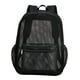 thumbnail image 1 of Mochila de malla Mochila de playa Mochila ligera y elegante Bolsa de gimnasio multifuncional Bolsa deportiva para ir de compras en bicicleta al aire Negro, 1 of 8