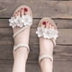 thumbnail image 2 of Amzcrzy Zapatos de mujer,Zapatos de mujer,Zapatillas de mujer, Sandalias de verano para mujer, informales, con flores y punta abierta Sandalias Mujer Zapatillas De Casa, 2 of 5