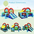 thumbnail image 3 of Yardi Yard Inflatable Jumping Castle Bounce House with Dual Slides without Blower, Bounce House with Inflatable Bouncer, Safe Entrance Opening, Strong Blower Included, 3 of 3