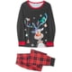 thumbnail image 3 of OAKFashion Pijamas navideños para la familia, pijamas navideños, pijamas a juego para la familia, conjunto de ropa de dormir, pijamas navideños de alce, 3 of 3